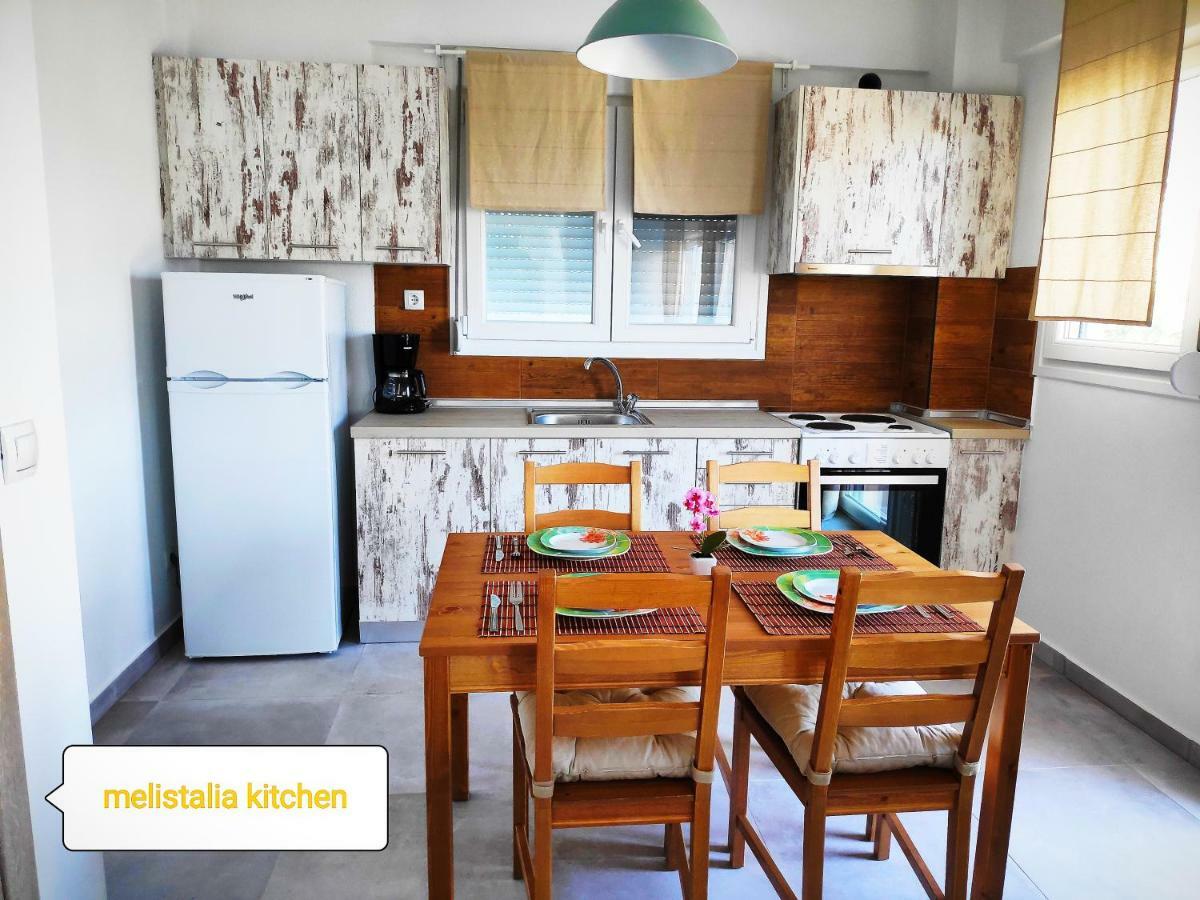 Melistalia Appartment 1 Nea Michaniona Bagian luar foto