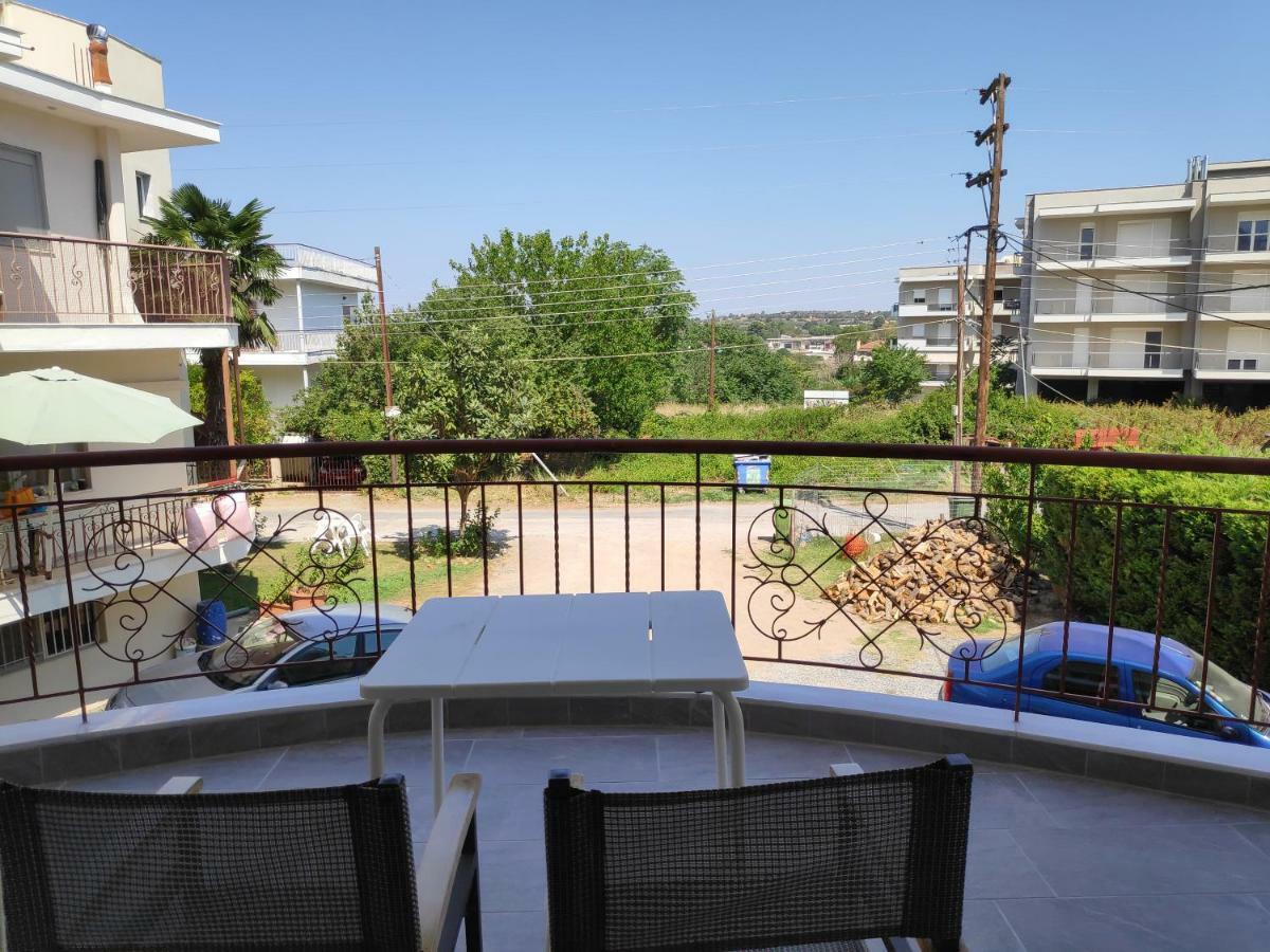Melistalia Appartment 1 Nea Michaniona Bagian luar foto